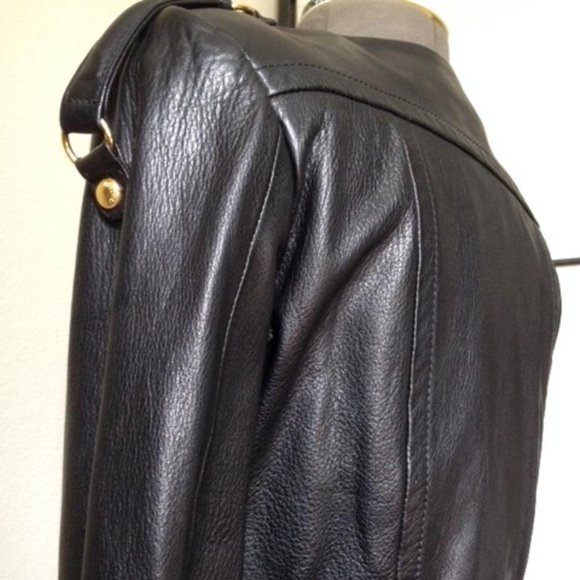 Rare Vintage MOSCHINO BLACK MODELLO #20727 Jacket Women's Size 4 - Picture 2 of 12